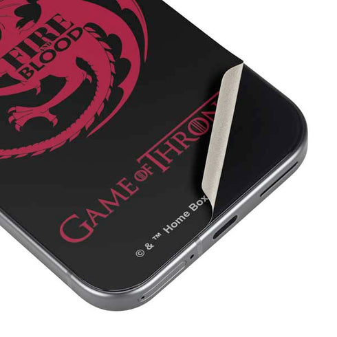 Game of Thrones: House Targaryen Google Pixel 9 Skin